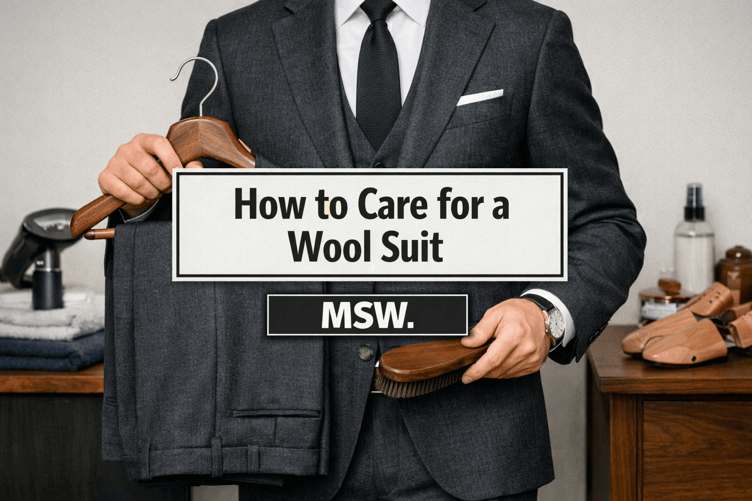 How to Care for a Wool Suit