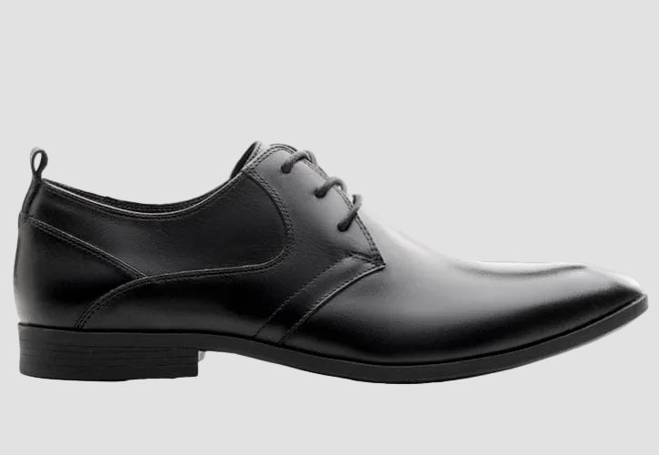 Ferracini Colter Modern Leather Lace-Up Dress Shoe Black