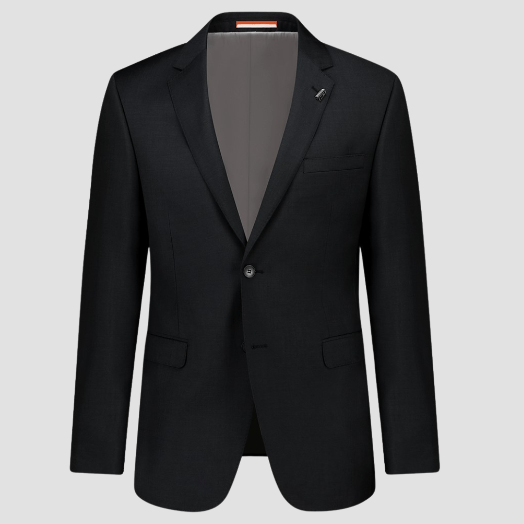 Cambridge Tailored Fit Kensington Suit in Charcoal Pure Wool