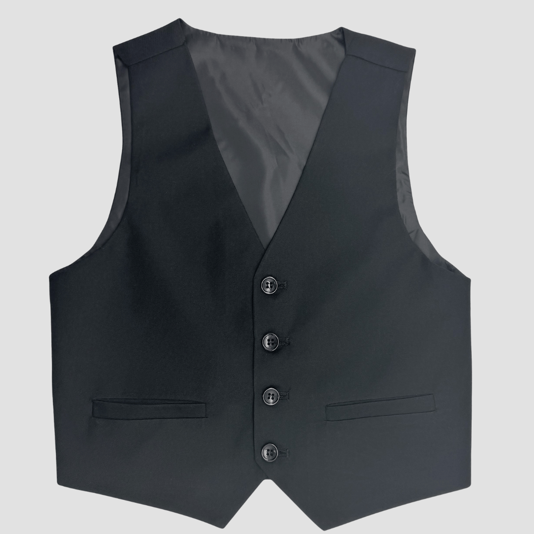Christian Brookes Kids Bingo Vest in Black