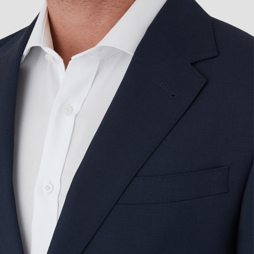 Gibson Slim Fit Richmond Suit in Navy Pure Wool