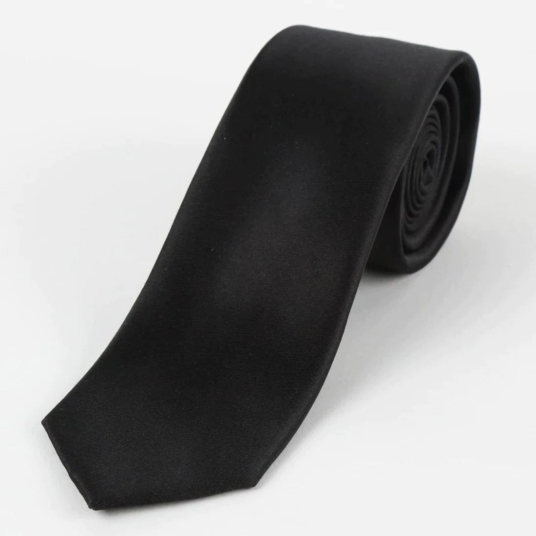 M19548T James Adelin Mens Satin Silk Neck Tie