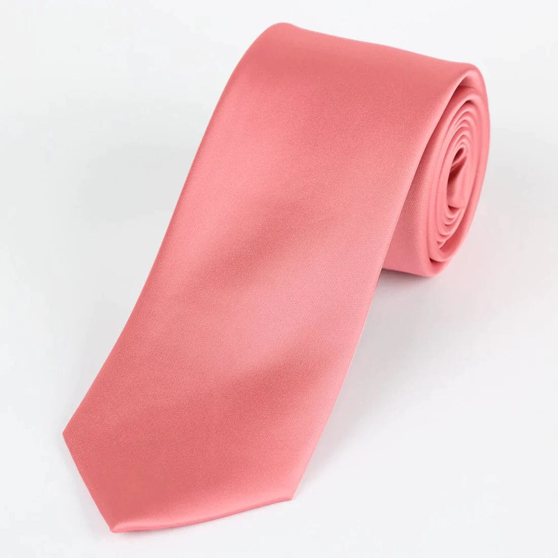 M19548T James Adelin Mens Satin Silk Neck Tie