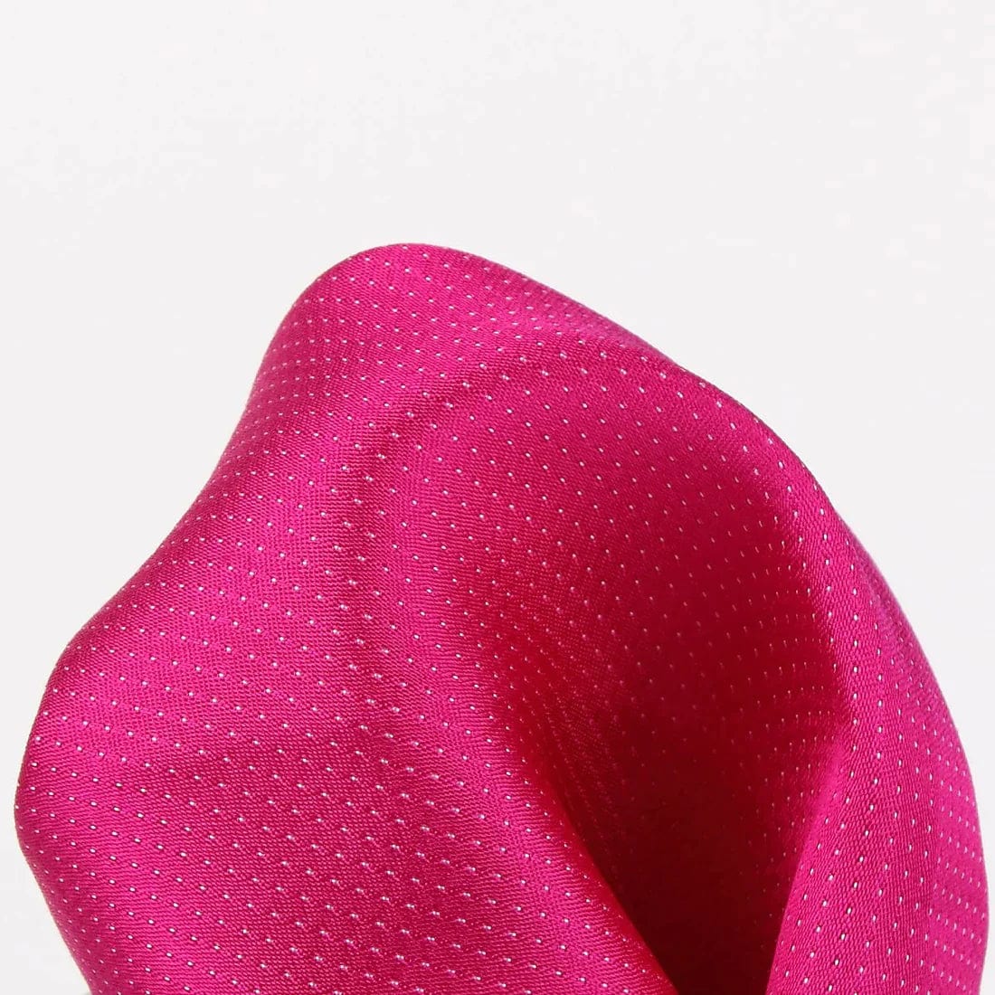 M19554H James Adelin Mens Silk Satin Pin Point Pocket Square