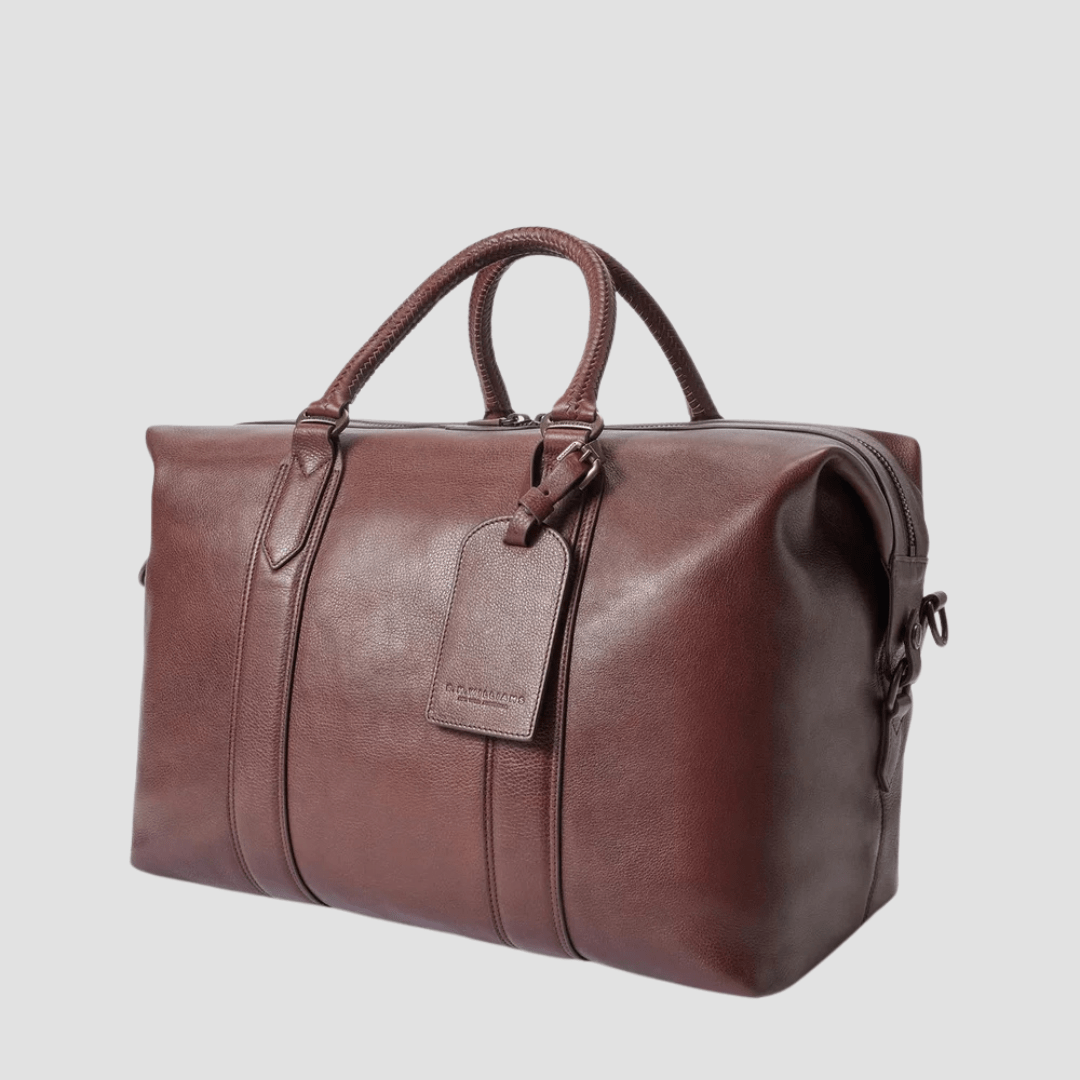 R.M. Williams Farrier Overnight Bag in Whiskey Leather - In Store Only