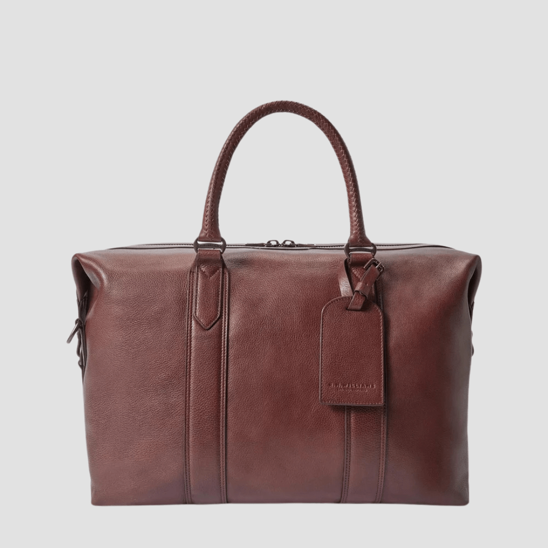 R.M. Williams Farrier Overnight Bag in Whiskey Leather - In Store Only