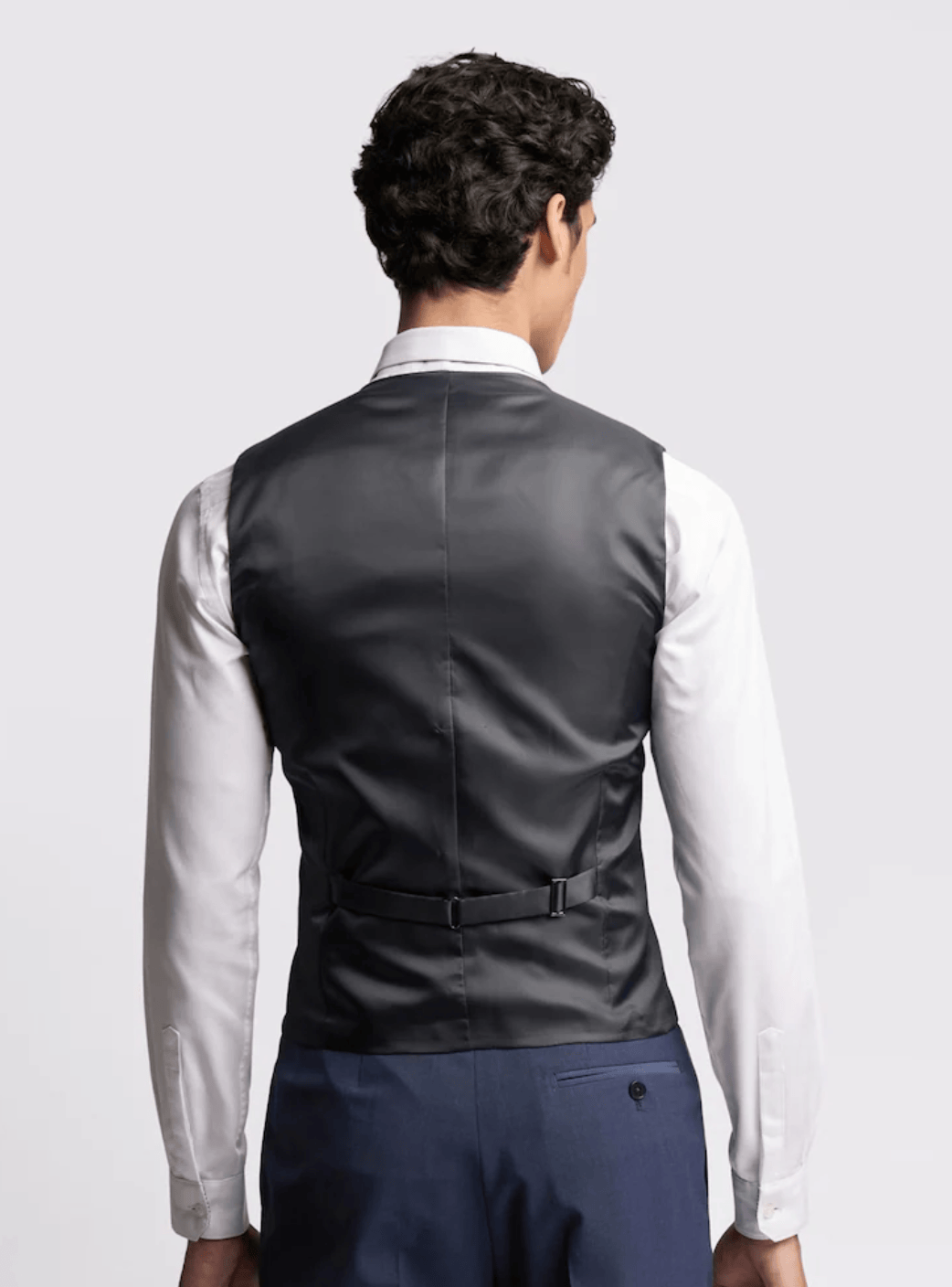 Ted Baker Modern Fit Elegan Vest In Blue