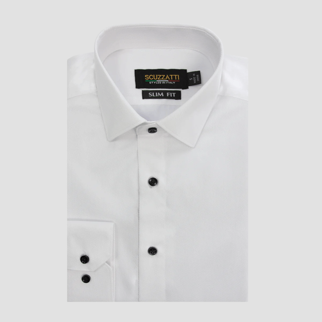 Boulvandre Slim Fit Scuzzatti Levi Twill Cotton Kids Shirt