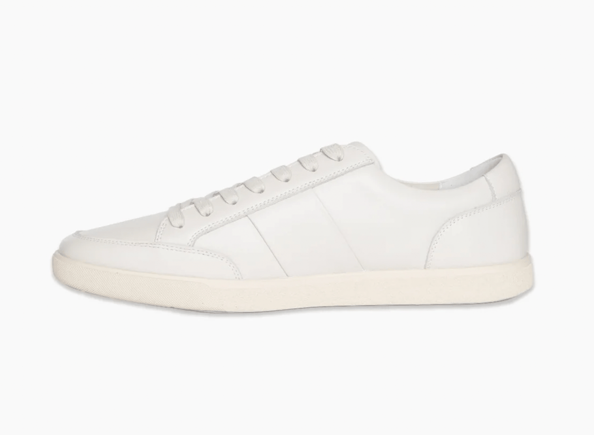 Rembrandt Davis Chalk Leather Sneaker in White