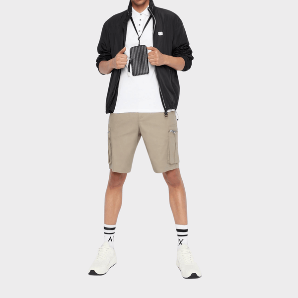 Armani white mens polo ... L ;;; main image 1