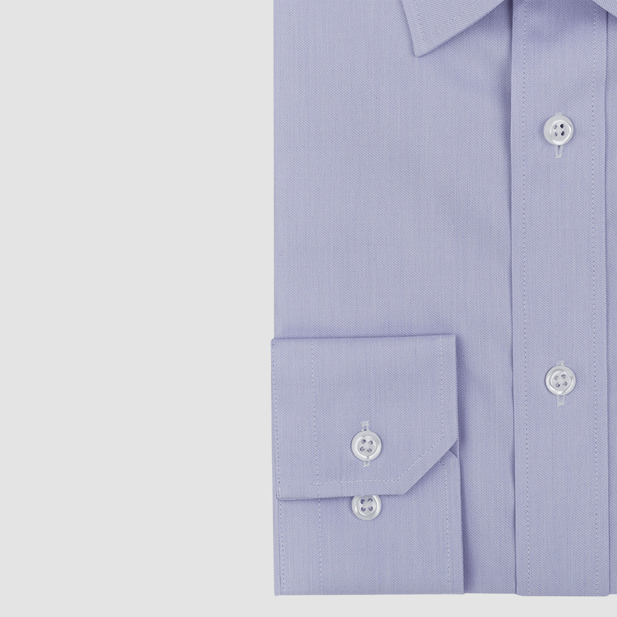 Boston’s Liberty mauve business shirt in a modern slim fit with classic collar and tailored darts.