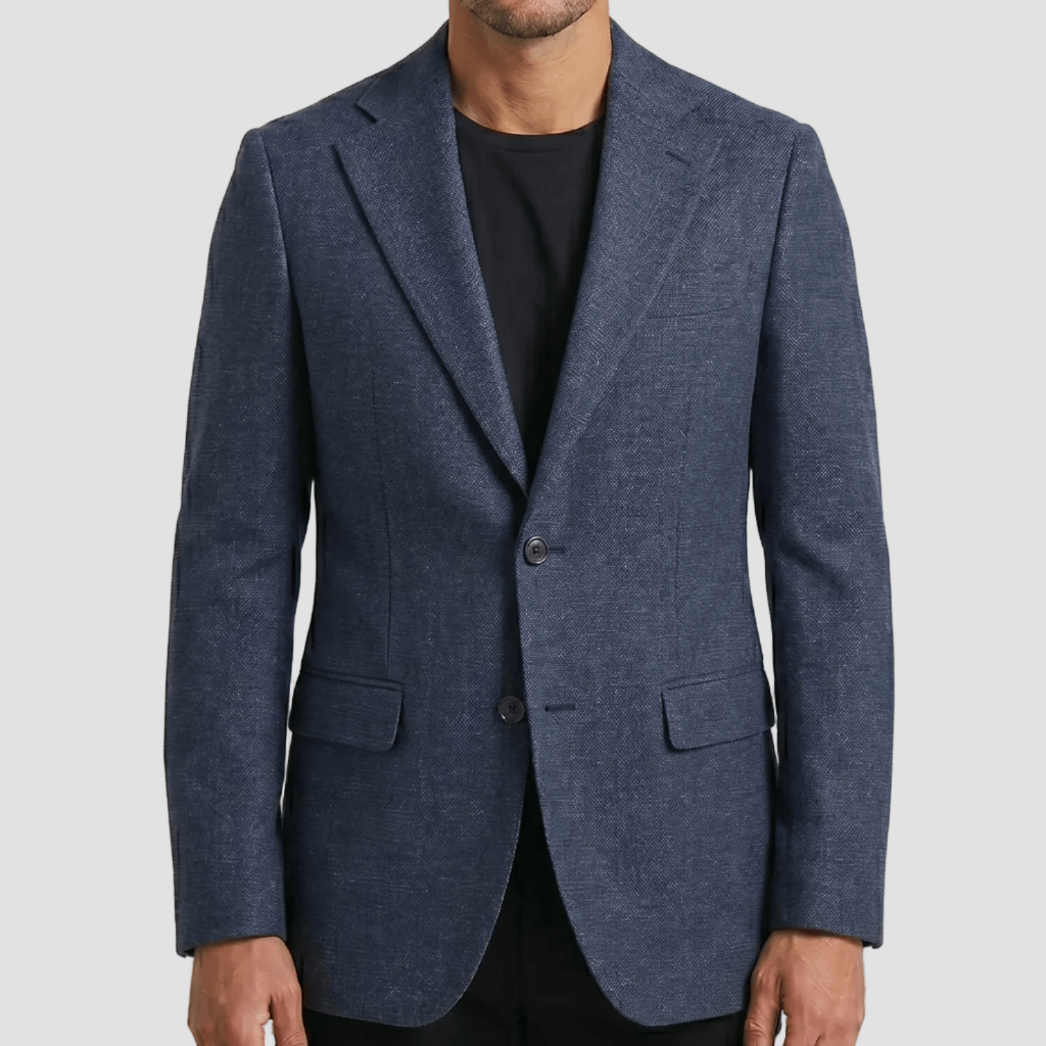 Boston Woven Sports Jacket in navy.
