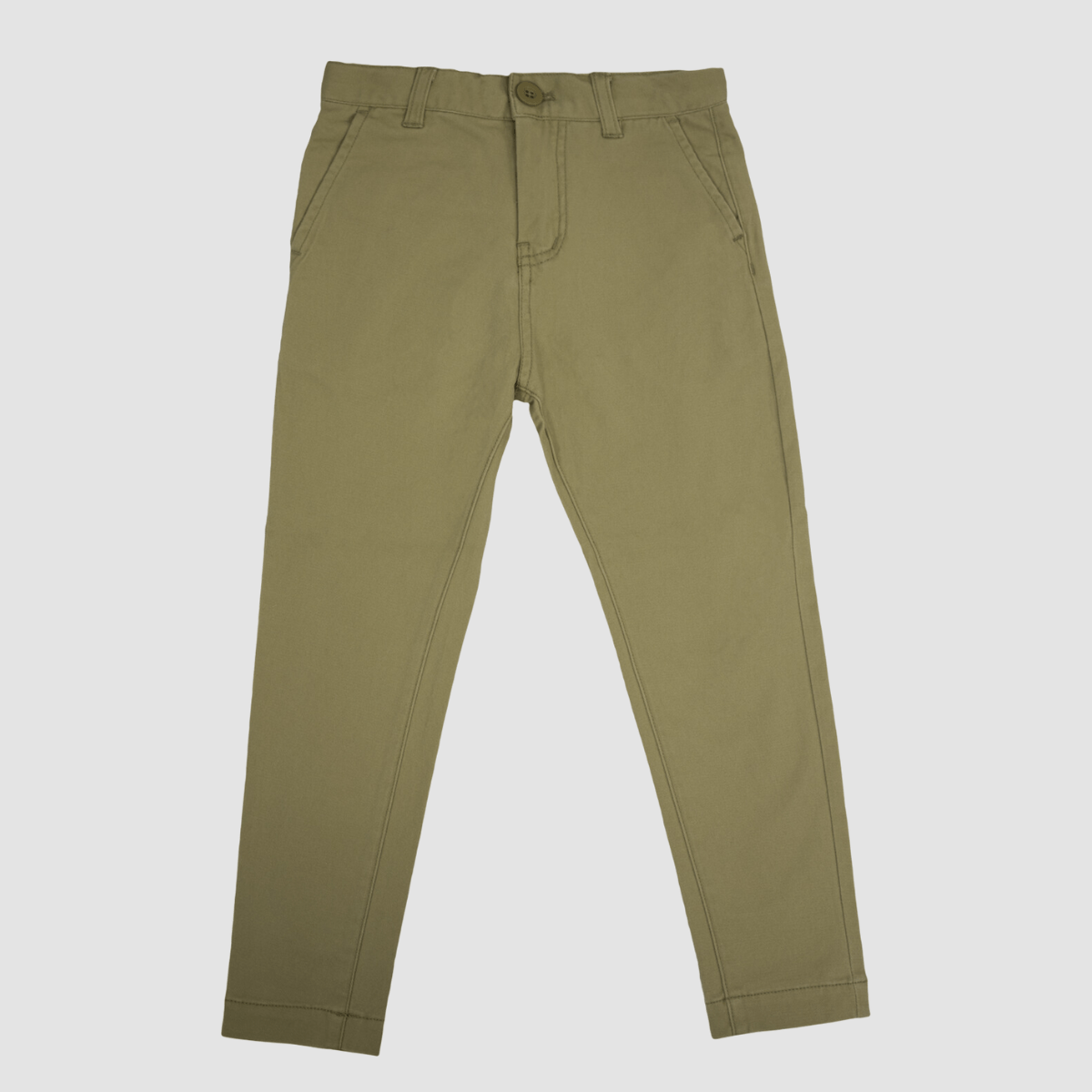 Boulvandre Kids Ledger Peach Finish Chino Pants in Beige