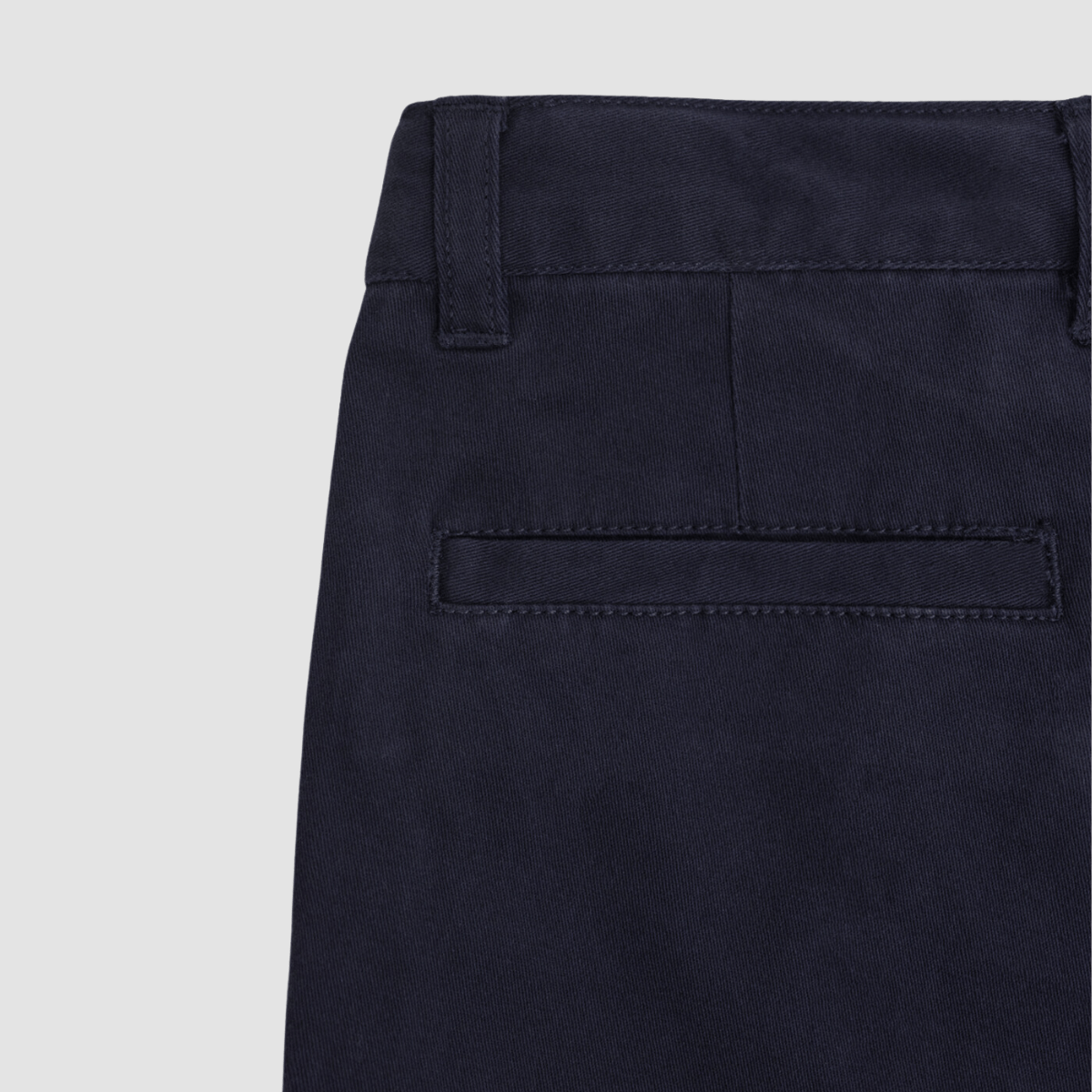 Boulvandre Kids Ledger Peach Finish Chino Pants in Navy