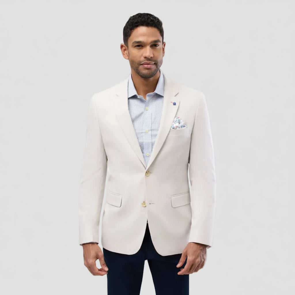 Brooksfield Sand Textured Blazer