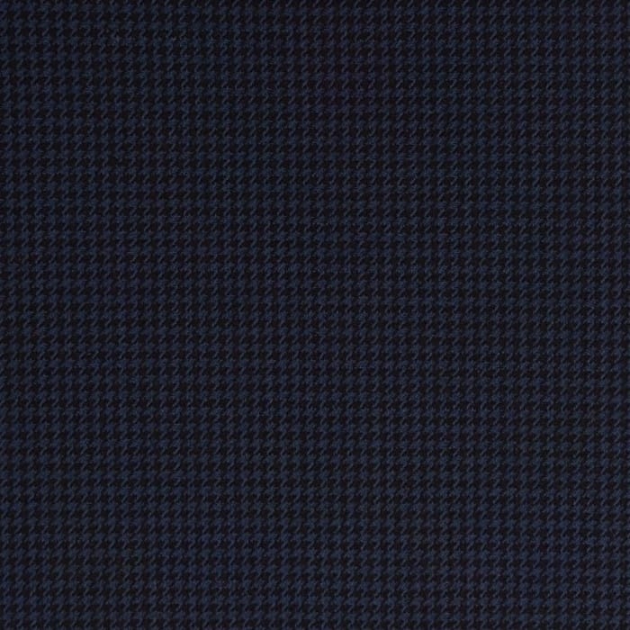 Charcoal houndstooth Jadestone Suit fabric by Bruton.