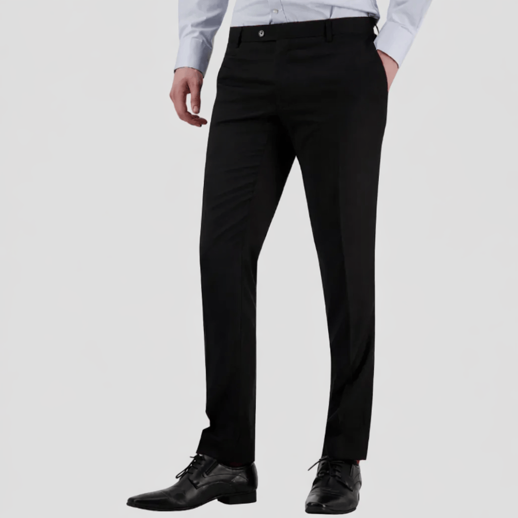 Bruton’s Black Jesse Keystone trousers.