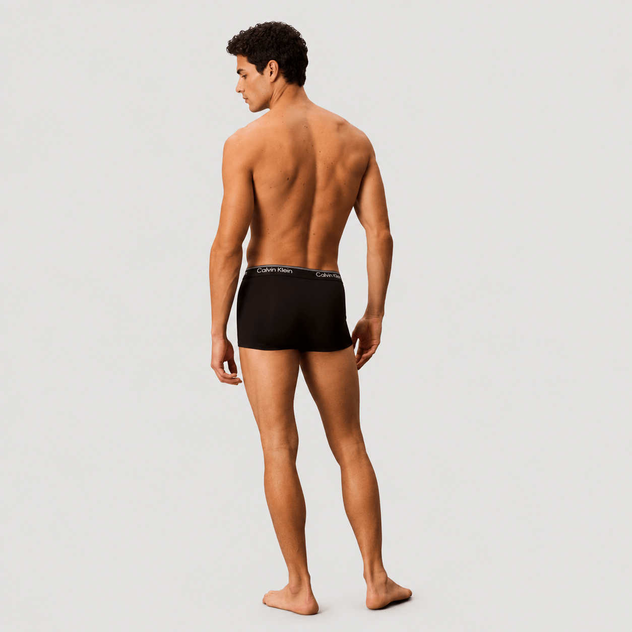 Calvin Klein Low Rise Trunks 3 Pack in Black