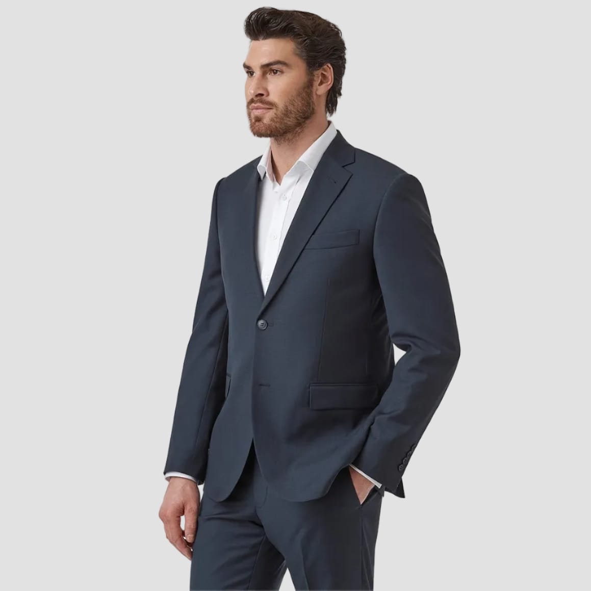 Cambridge Tailored Fit Hardwick Suit in Navy