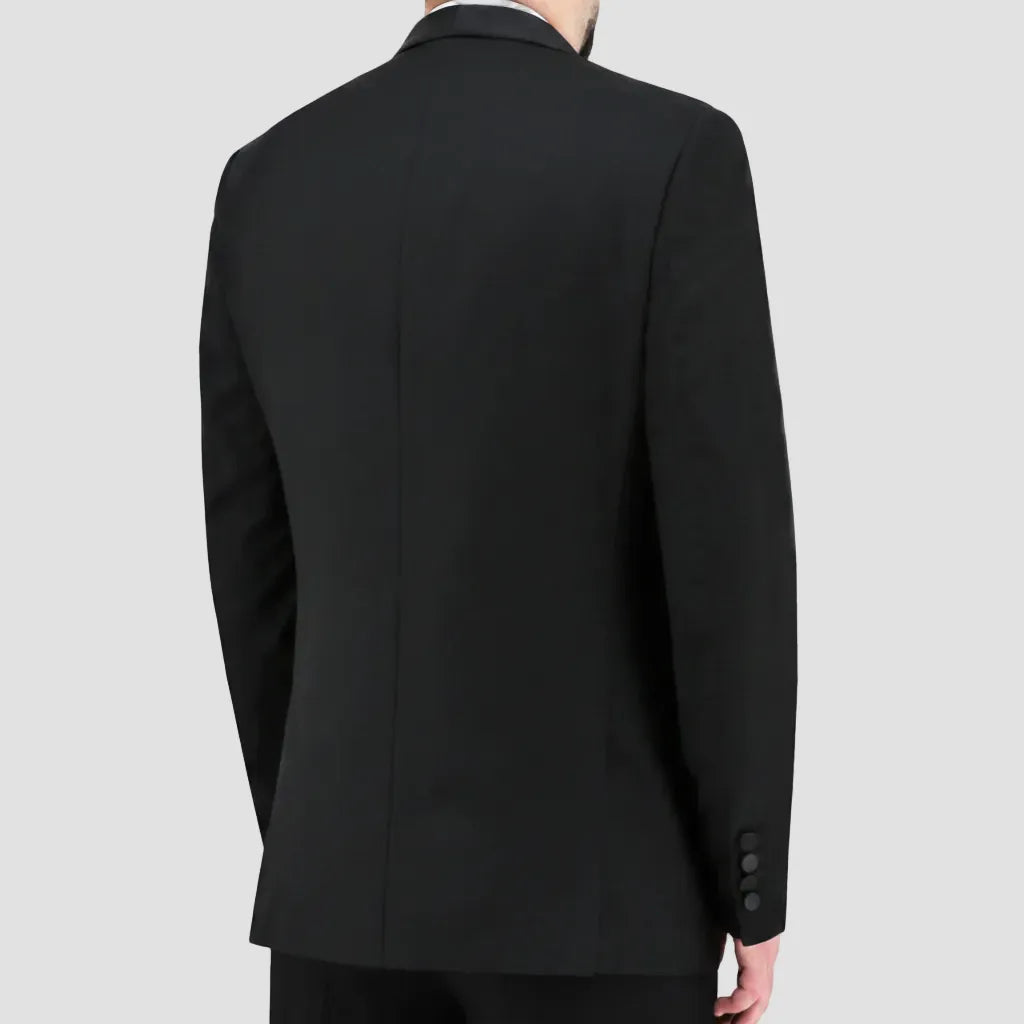 BACK OF BLACK TUXEDO BY CHRISTIAN BROOKS