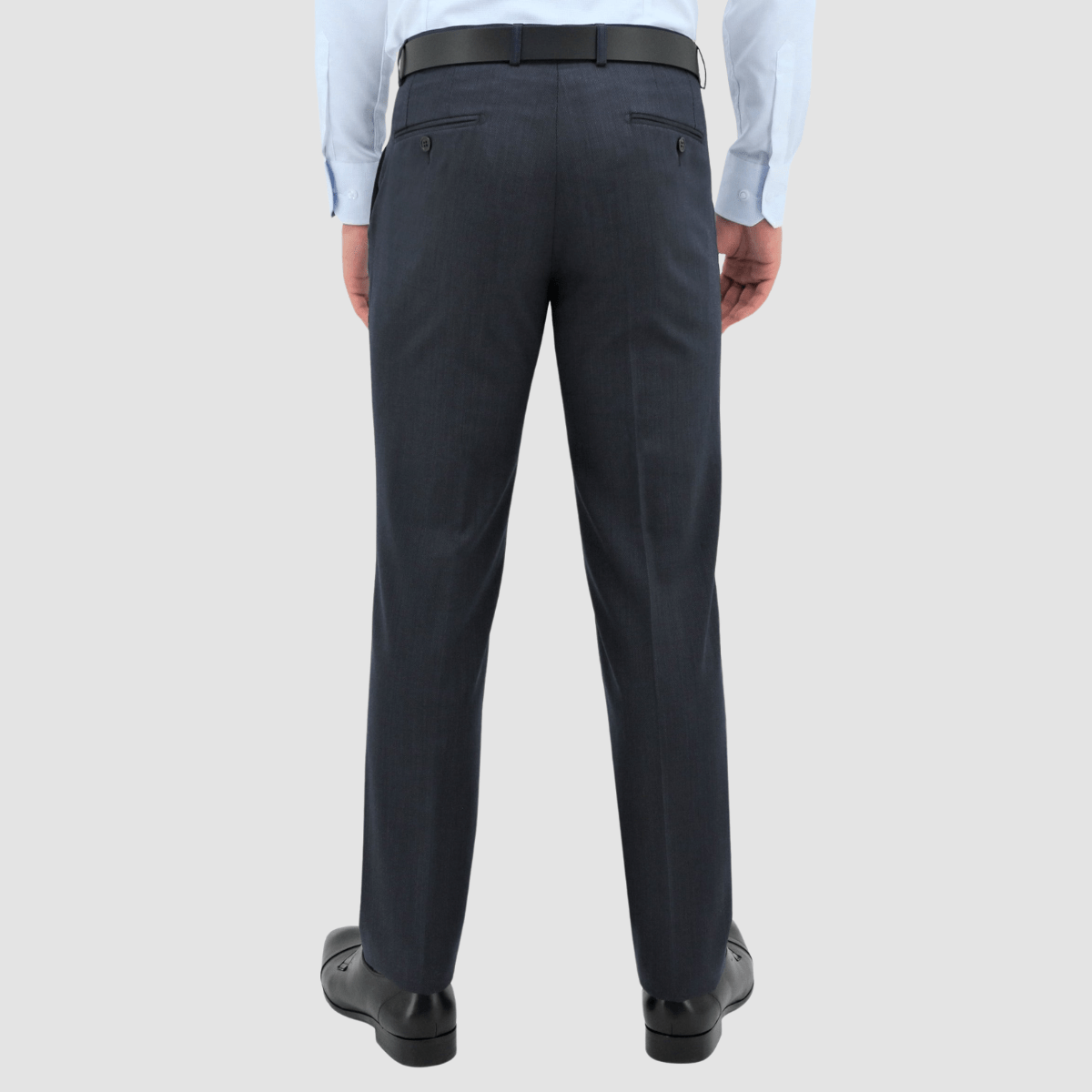 Daniel Hechter classic fit lyon trouser in navy pure wool DH101-11