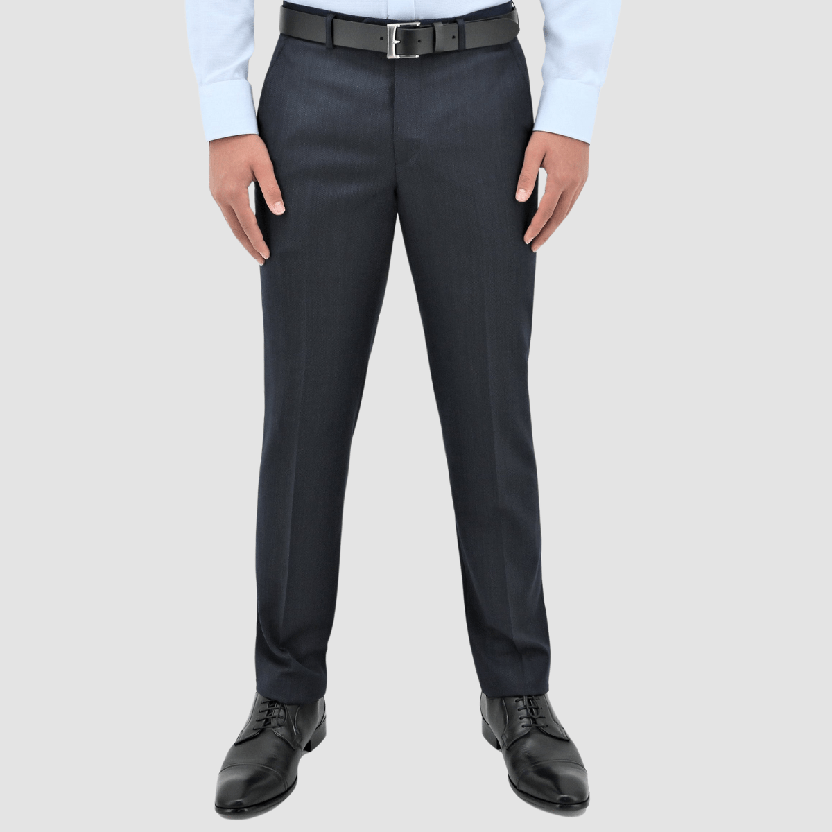 Daniel Hechter classic fit lyon trouser in navy pure wool DH101-11