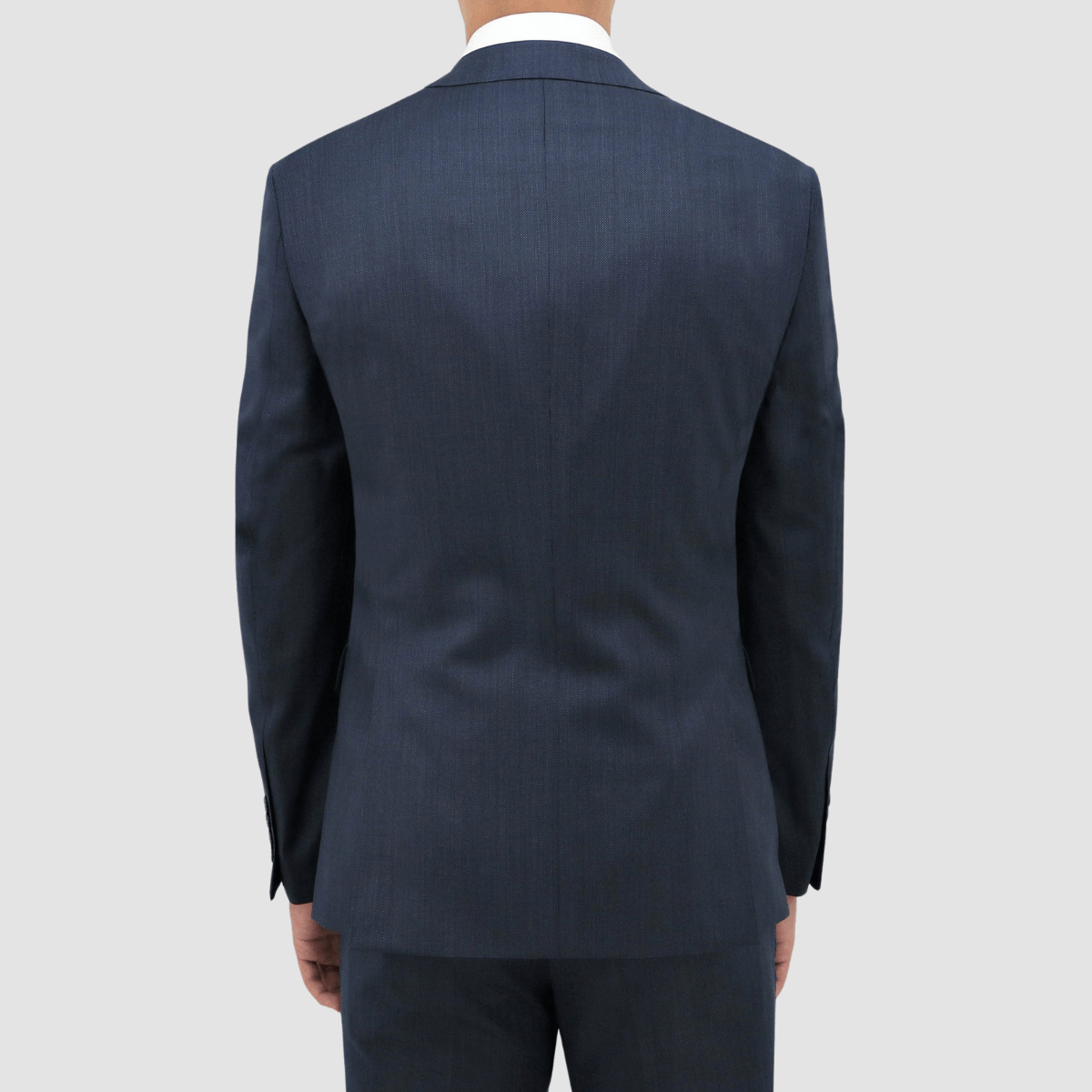 Daniel Hechter classic fit michel suit in blue pure wool DH101-12 - Big Man Sizes