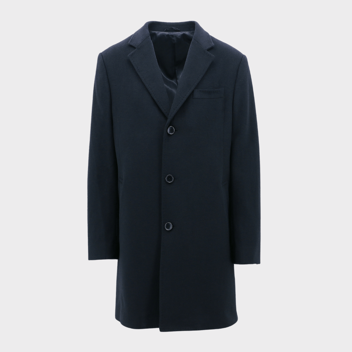 Men’s Ducati Winter Coat in Navy by Daniel Hechter, crafted from a warm wool blend.