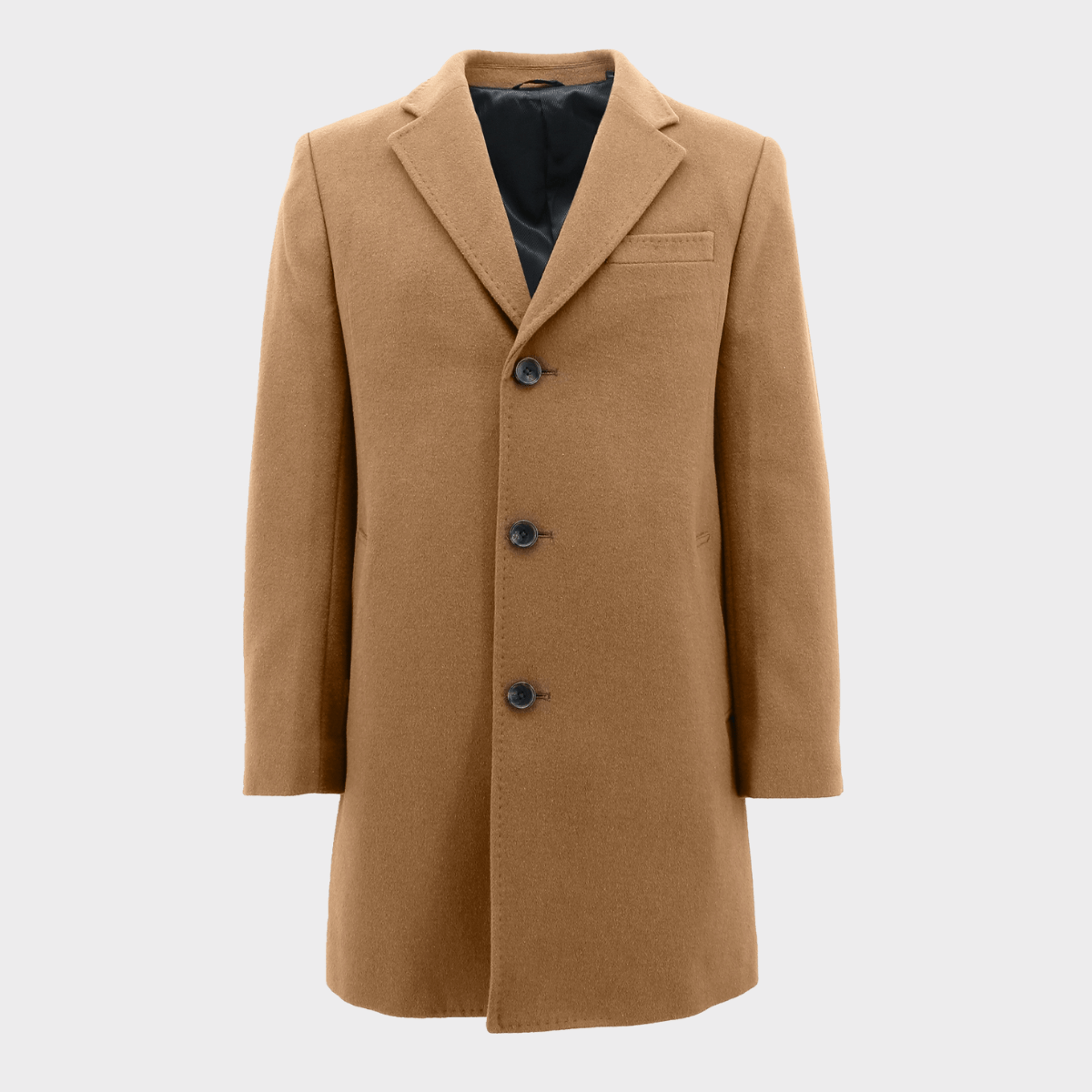 Men’s Ducati Winter Coat in Tan by Daniel Hechter, crafted from a warm wool blend.