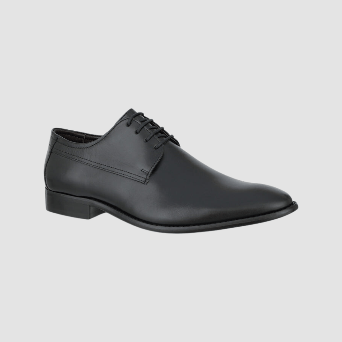 A single black Ferracini Hendrix men's leather dress shoe