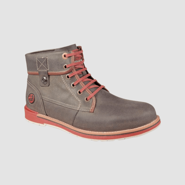 Ferracini Tacey mens casual leather boot in grey