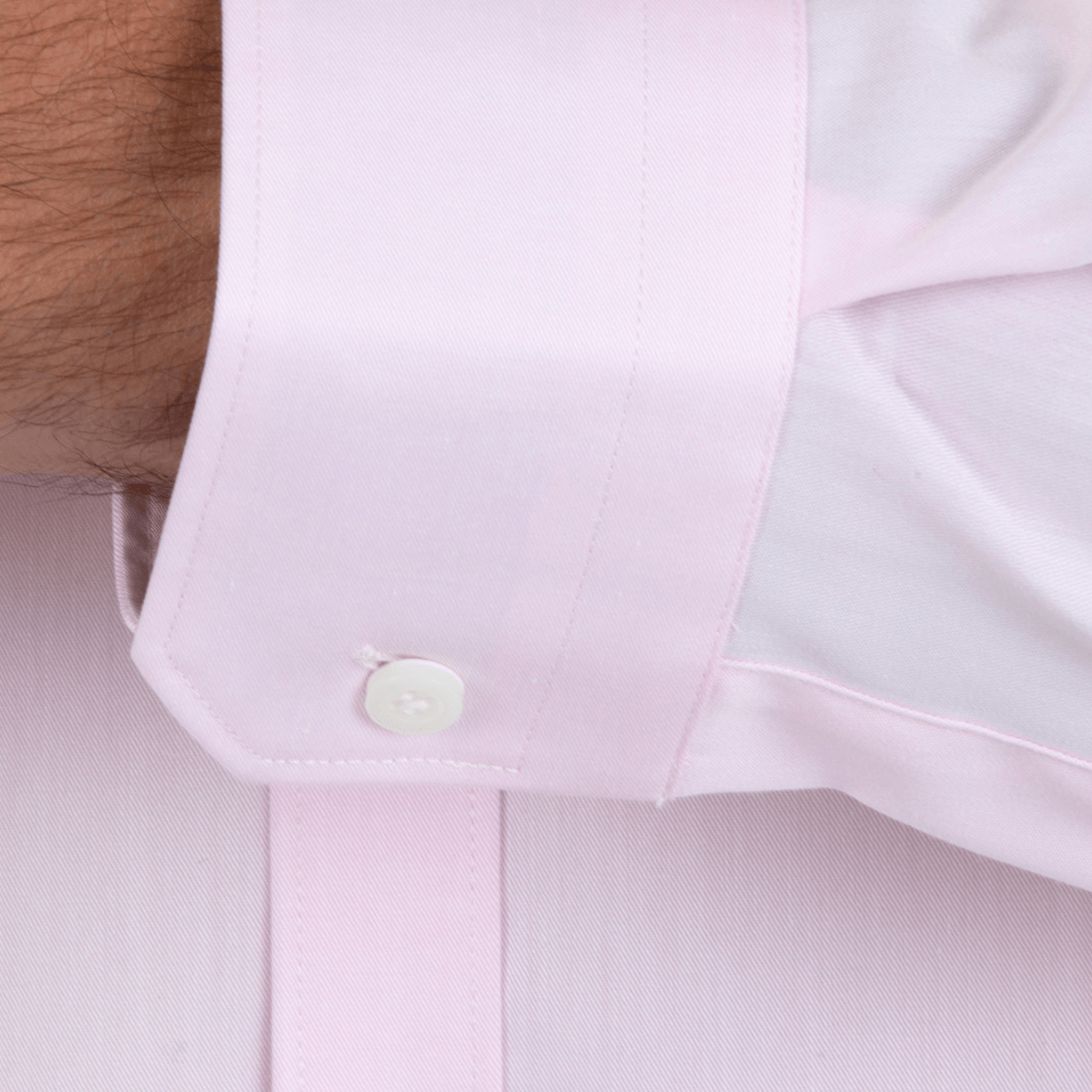 Gibson Slim Fit Mens Flame Shirt in Pink Cotton