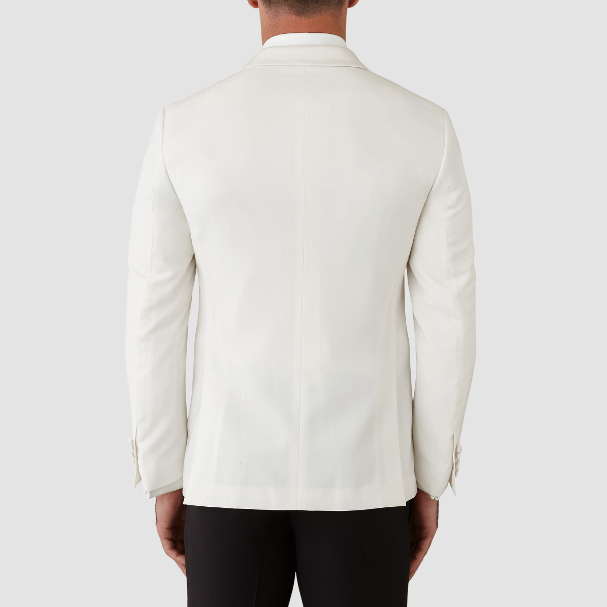 Gibson slim fit spectre tuxedo jacket in white