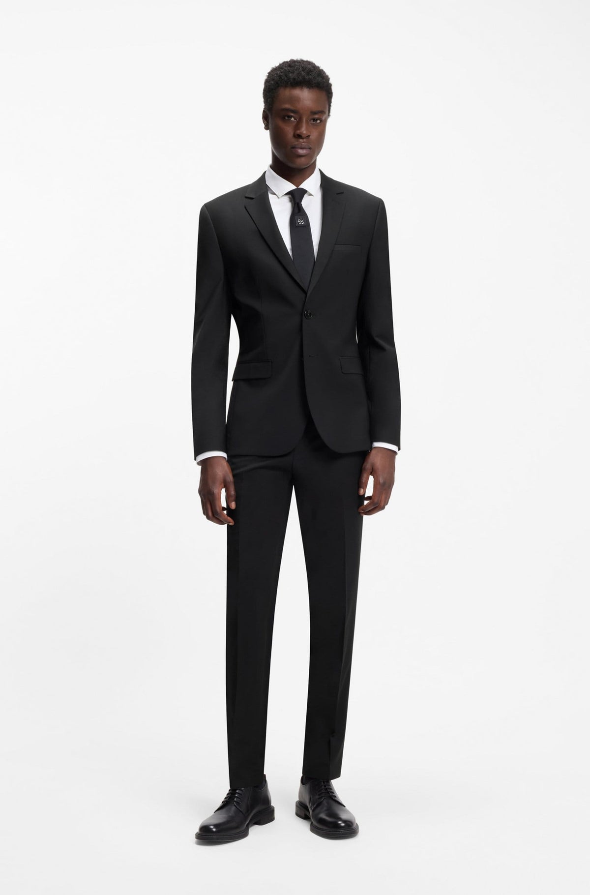 Hugo Red Slim Fit Henry-Getlin Suit in Black