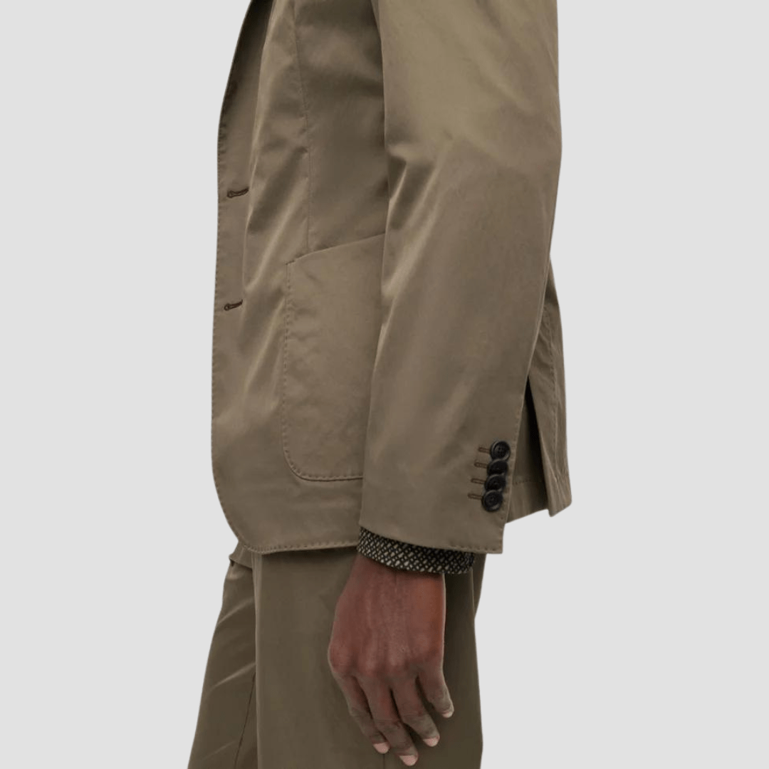 Hugo Boss slim fit hanry khaki water-repellent suit