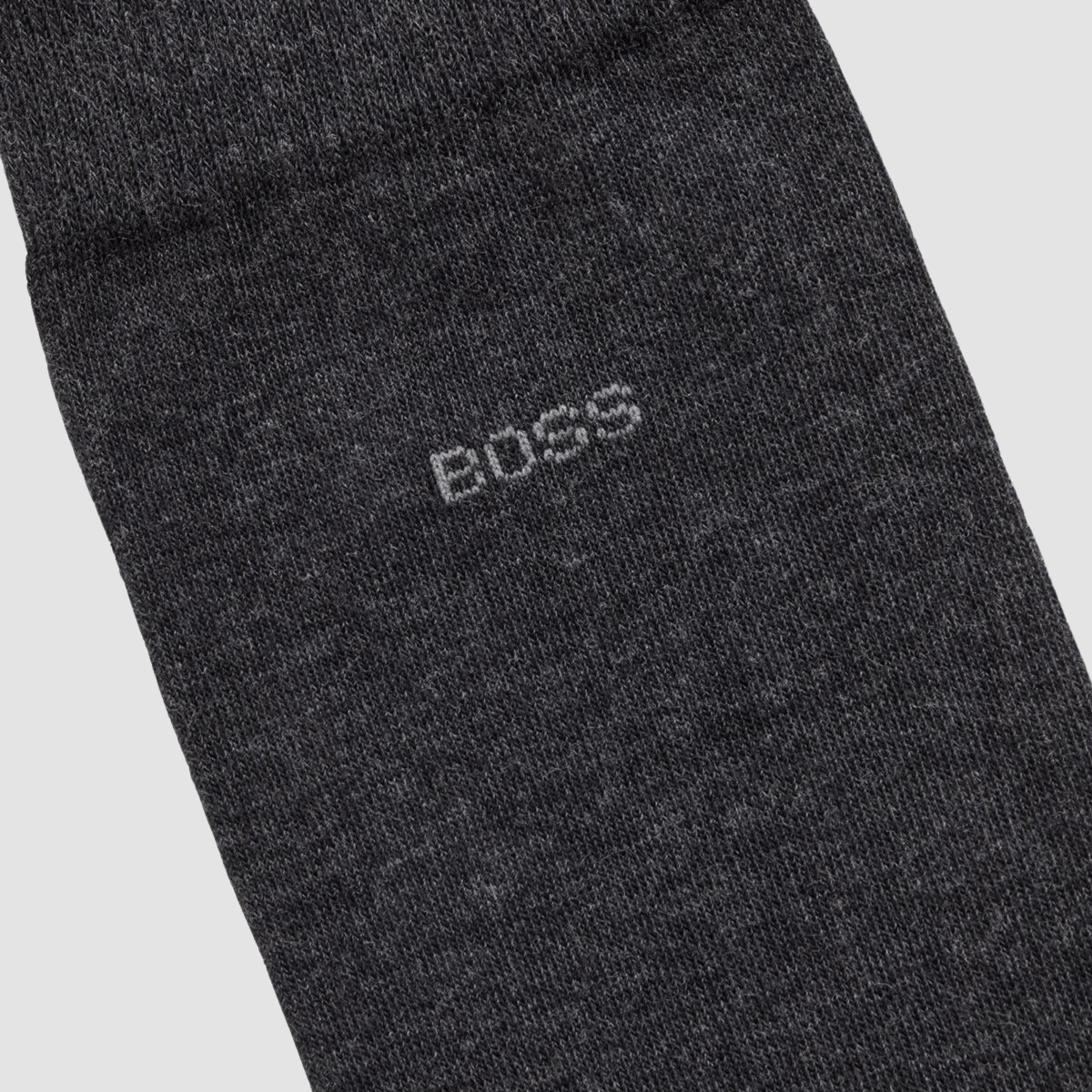 Hugo Boss Mens Socks in Charcoal Cotton Stretch