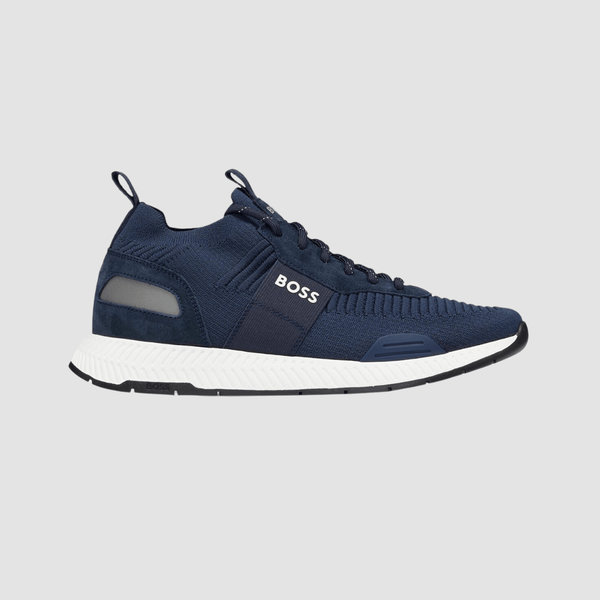 Hugo boss trainers blue new arrivals