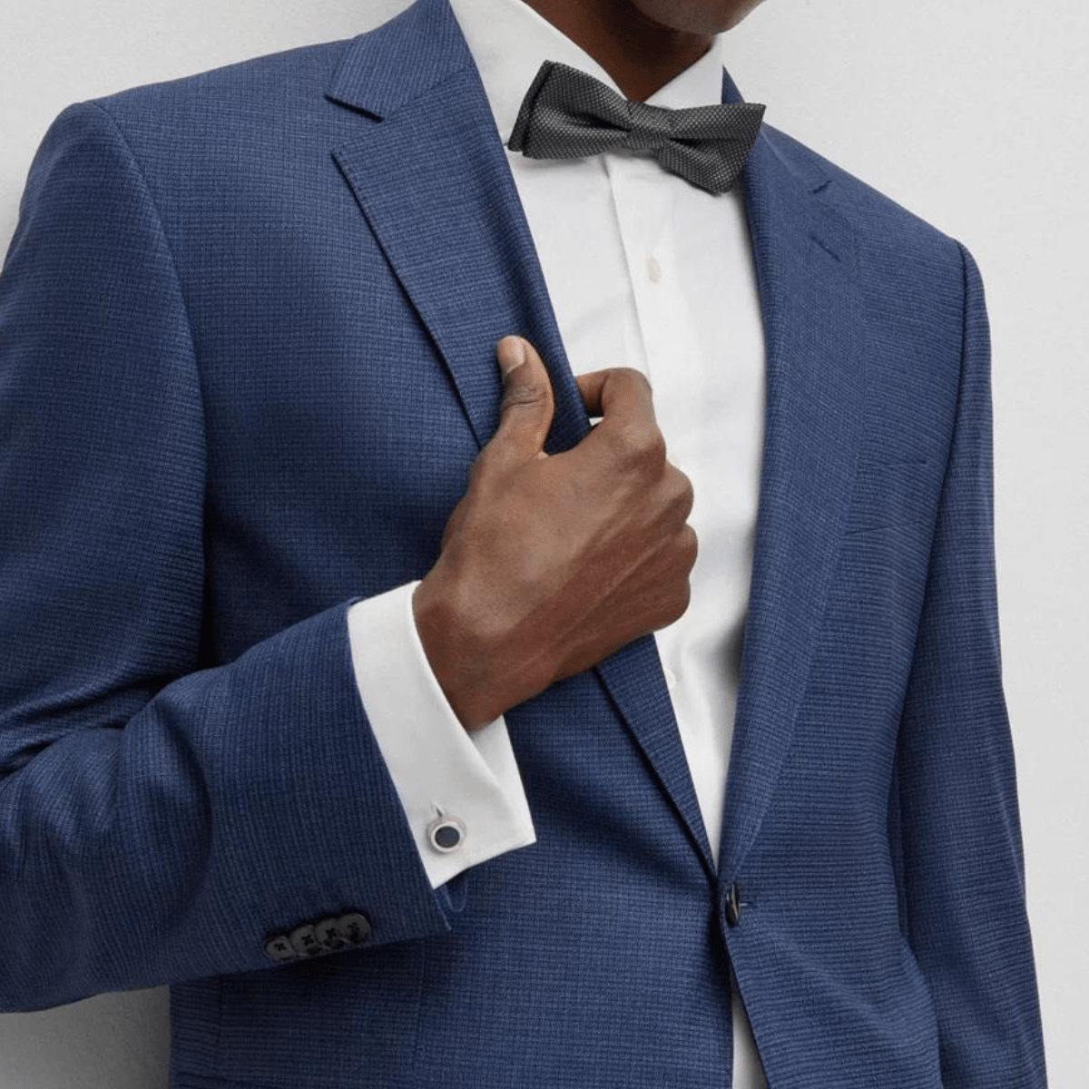 Boss Simony Cufflinks in Dark Blue
