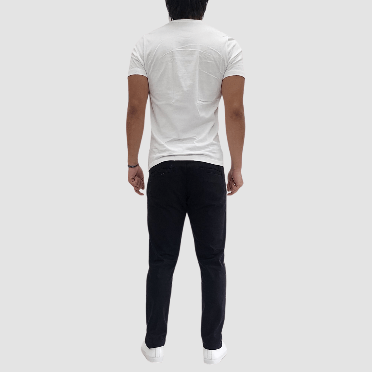 Jenson Slim Fit Jim Chino Pant in Black