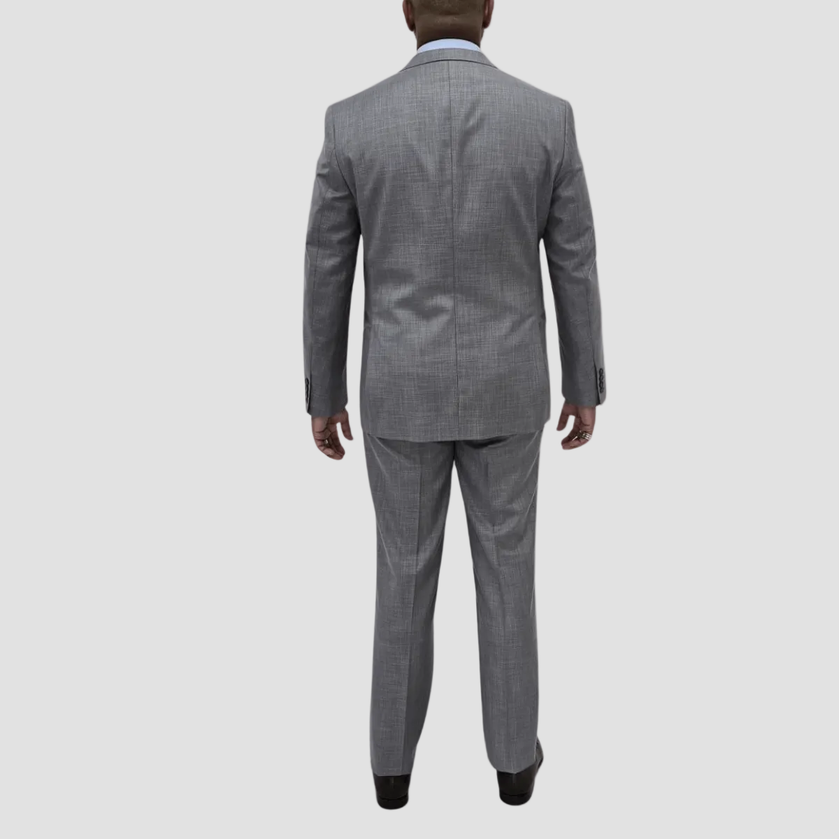 Jenson Slim Fit Penn Suit in Grey - Big Man Sizes