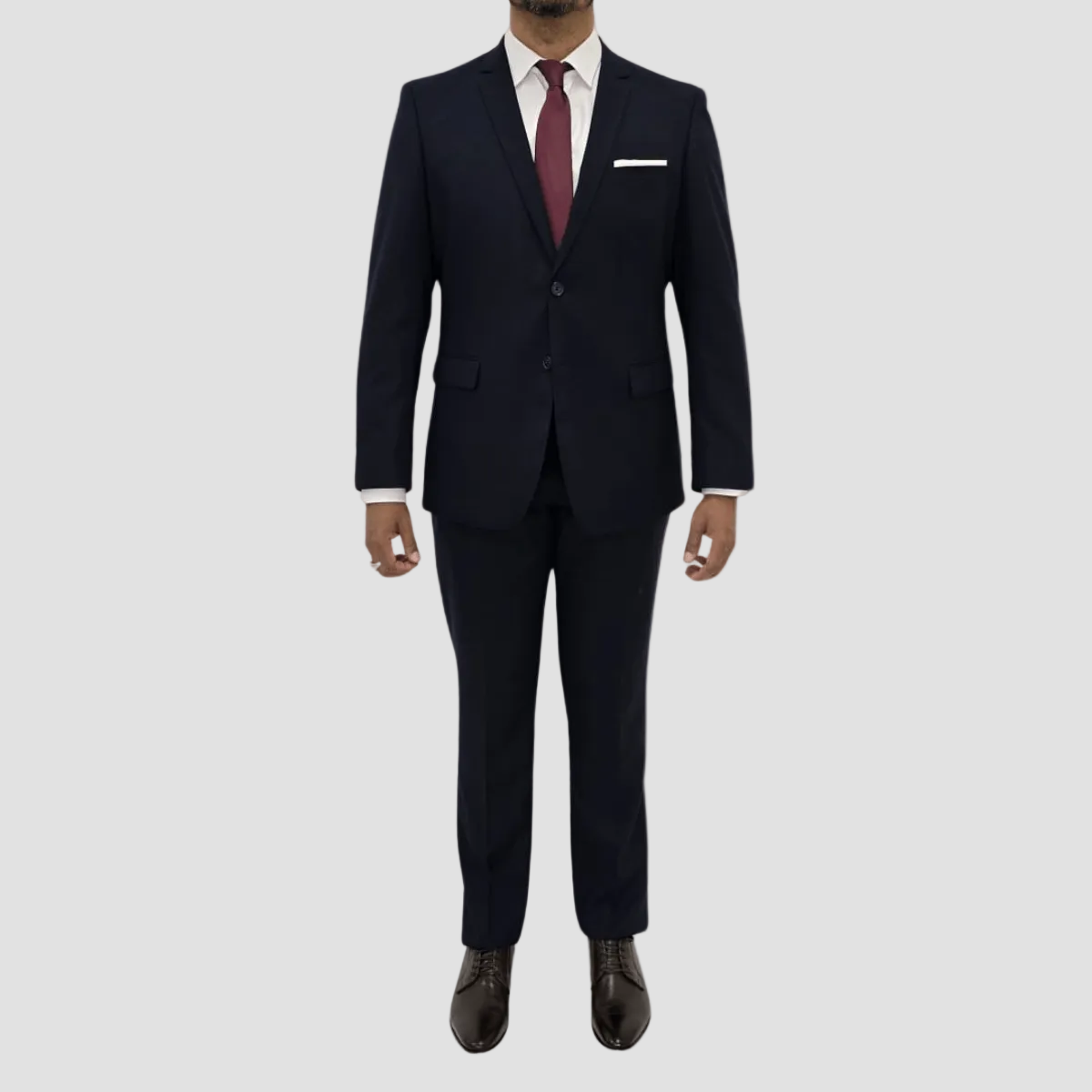Jenson Slim Fit Penn Suit in Navy - Big Man Sizes