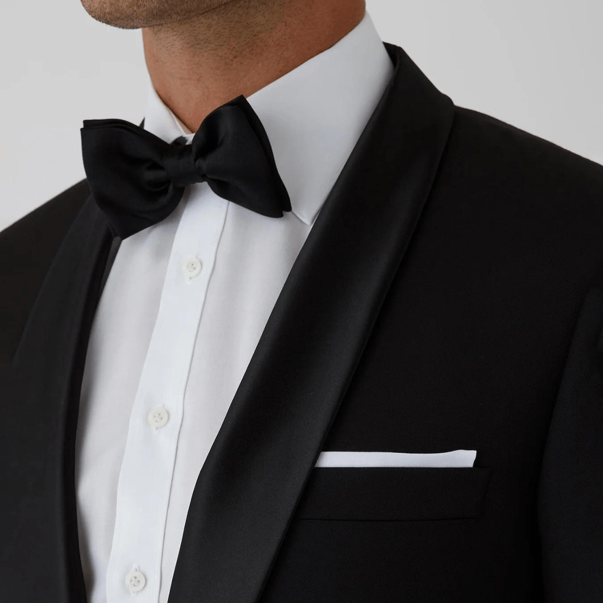 Joe Black slim fit riviera evening suit in black pure wool F6447