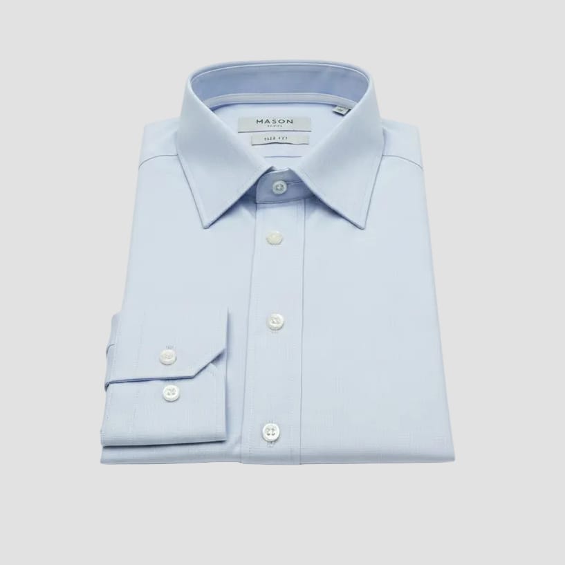 Mason Road Slim Fit Shirt in Blue