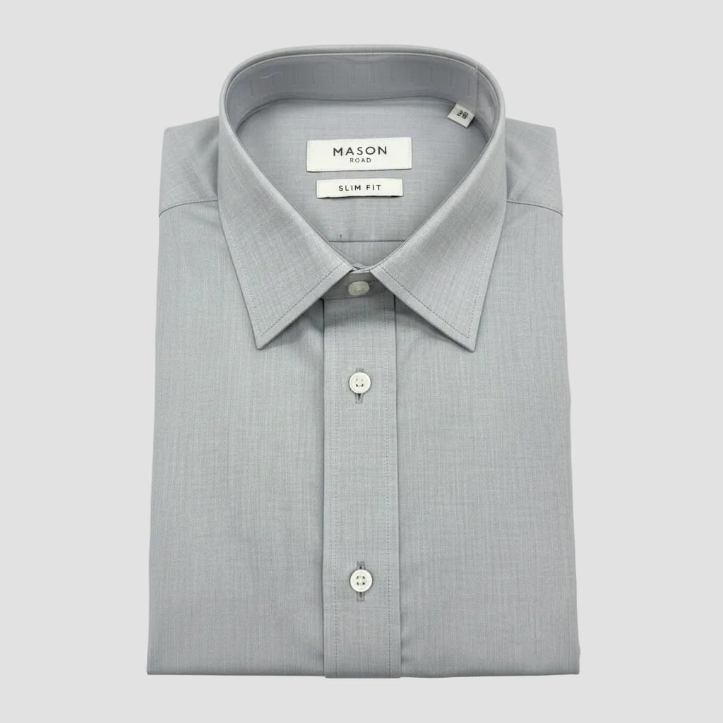 Mason Road Slim Fit Shirt in Grey