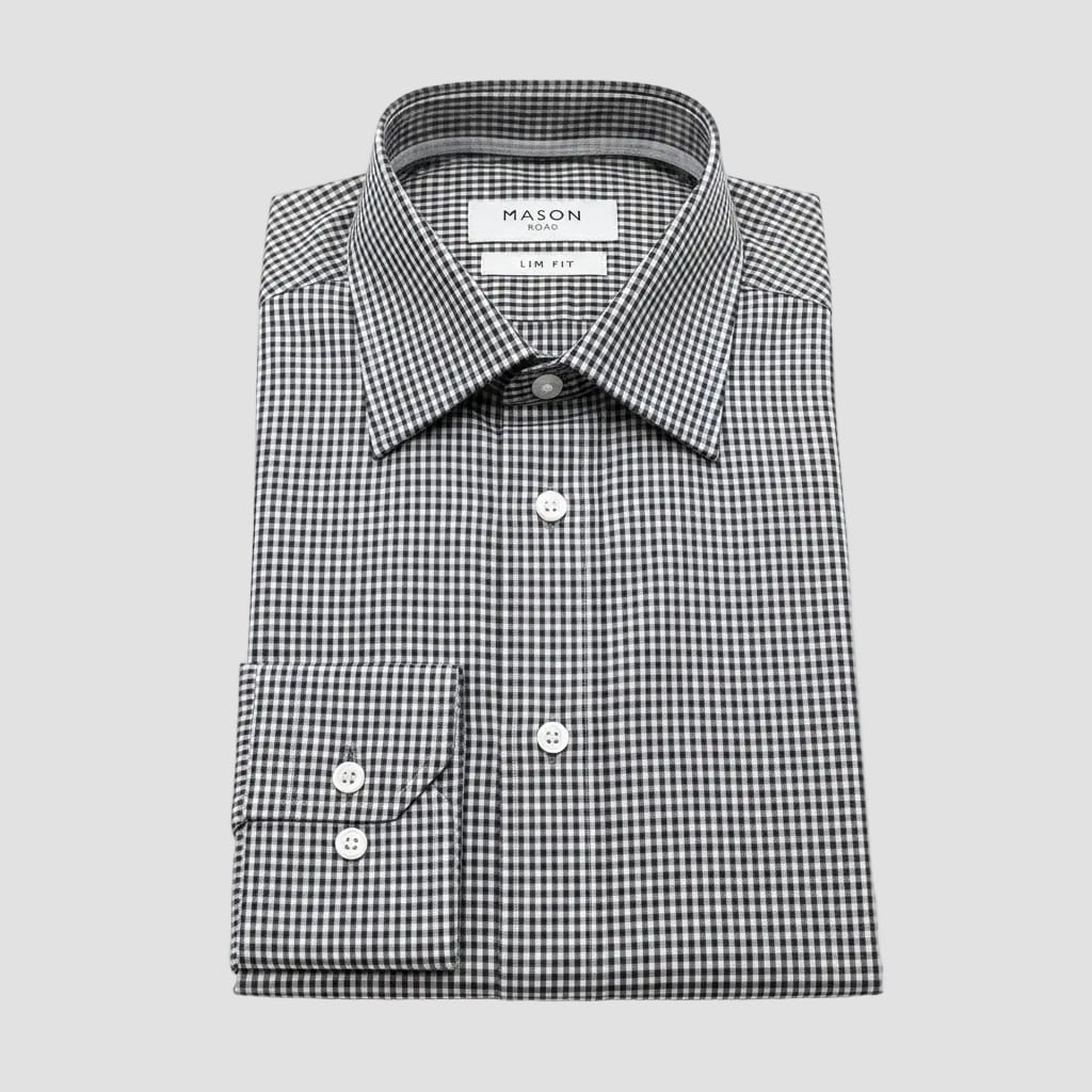 Mini black gingham