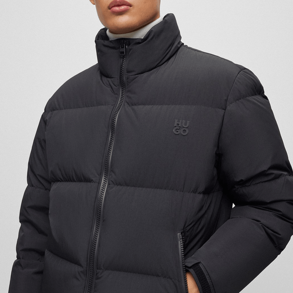 Mens hugo boss padded jacket best sale