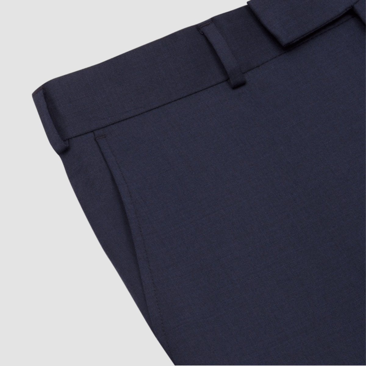 Rembrandt Original Fit Cooper Suit in Blue Nailhead Pure Wool - Big Man