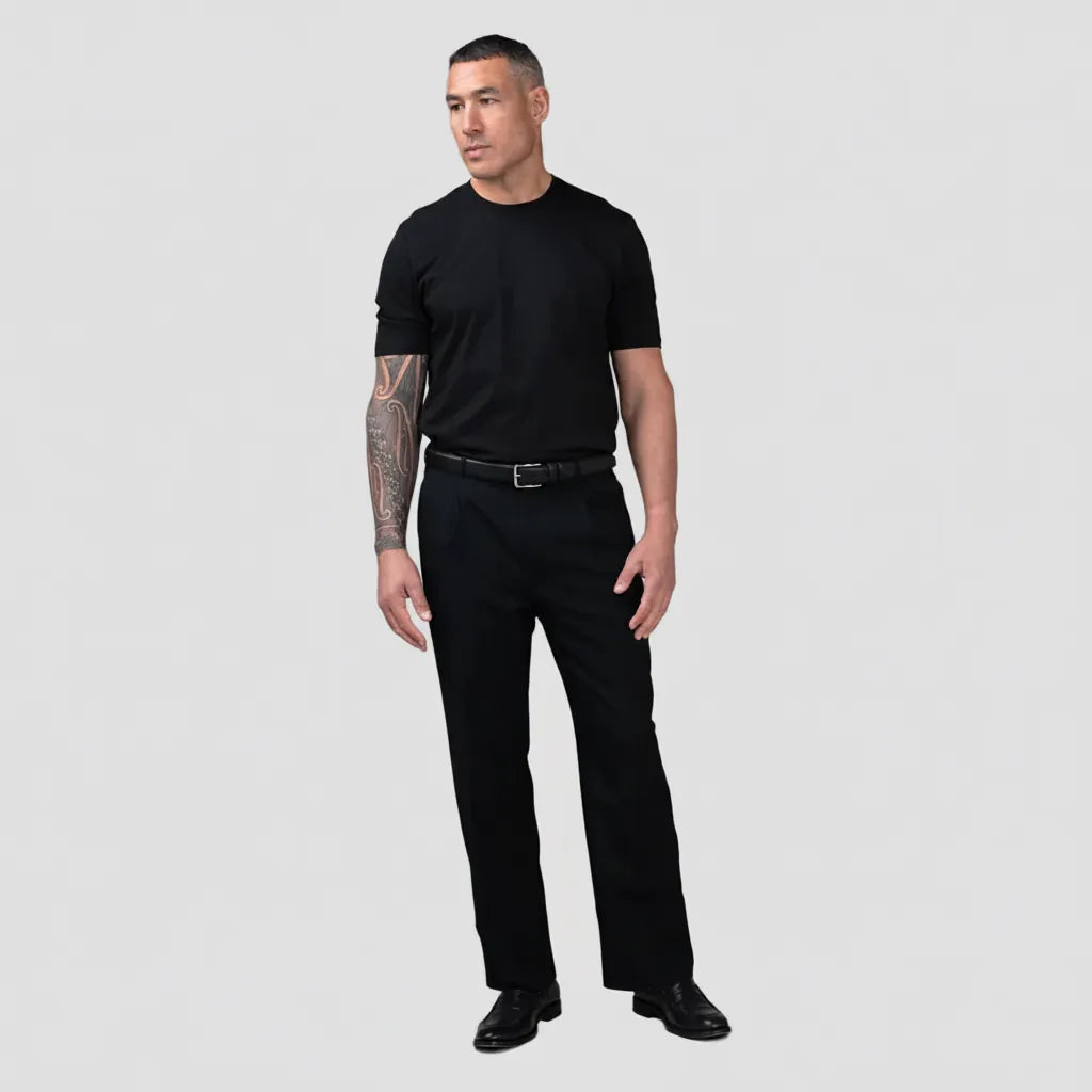 Rembrandt Crete Trouser in Jet Black