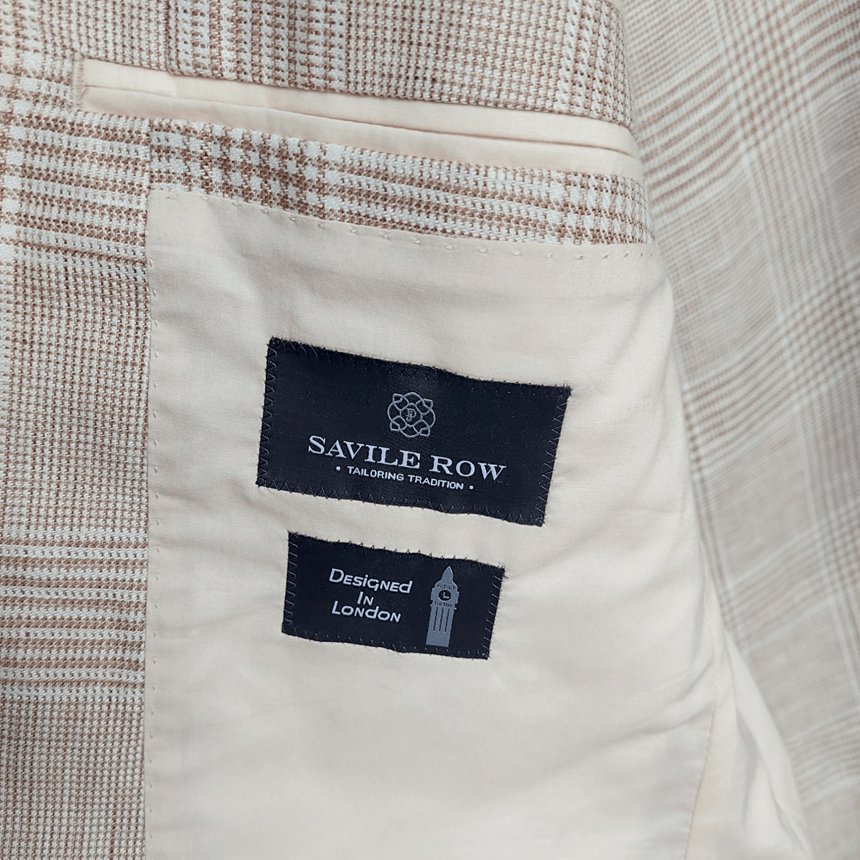 Abram Sports Jacket in Beige by Savile Row