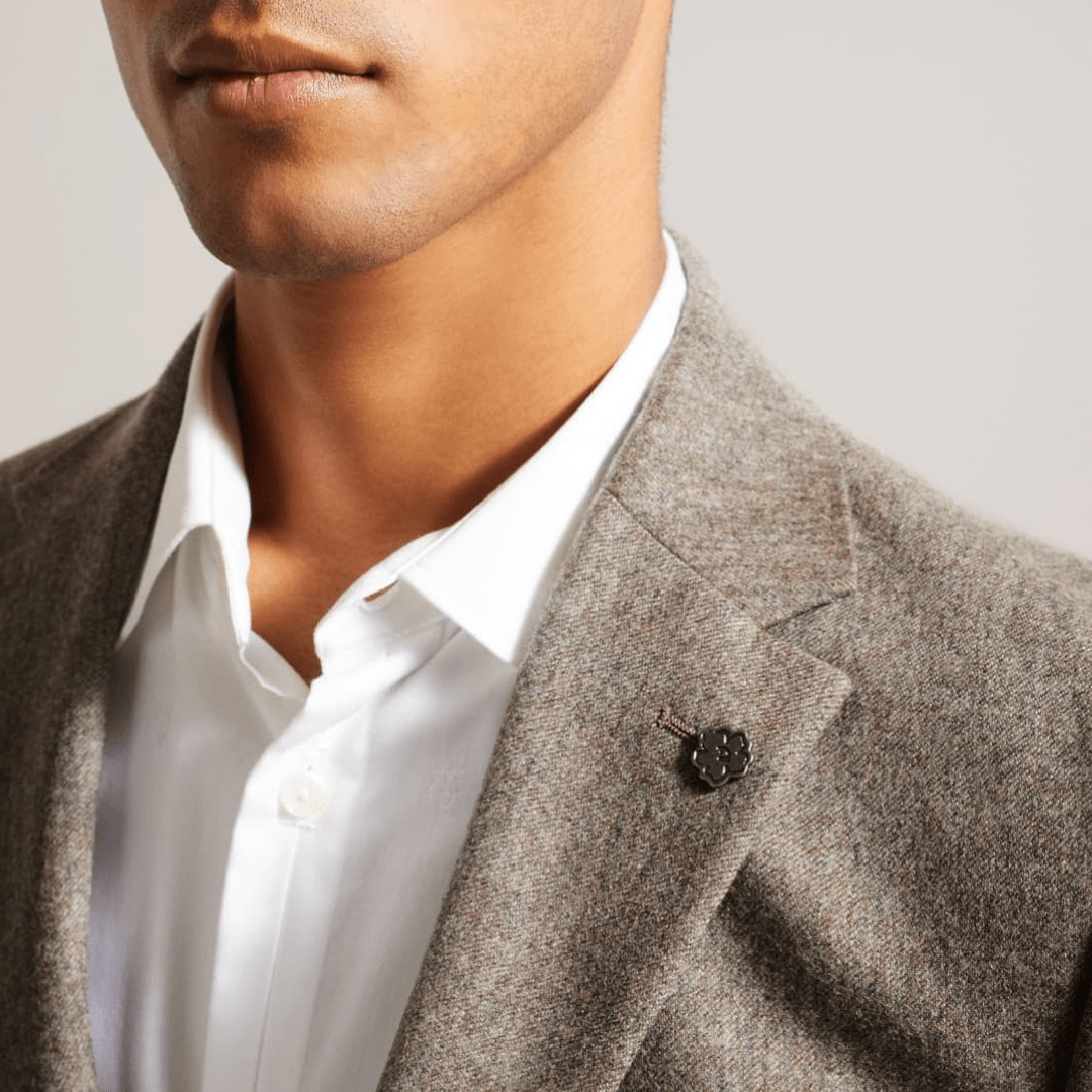 Ted Baker classic fit pamirrj sports jacket in taupe wool blend